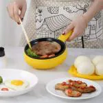 ND BROTHERS 2 In 1 Handle Egg Boiler 7 Egg Poacher for Steaming Cooking, Boiling Electric Non Stick