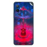 GADGETSWRAP Printed Vinyl Skin Sticker for Vivo T1 - water drip drop splash art