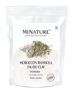 Mi Nature Moroccan Rhassoul Clay Nude Powder For Skin Care Mask And Hair Cleanser 227 G