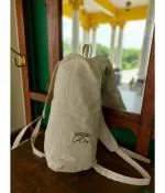 CotClay SaveGlobe’ s CotClay Eco-Friendly Off-White Canvas Backpack