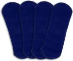 CareDone Reusable Washable Sanitary Cloth Period Pads (Navy blue, Pack of 4)