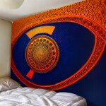 Love Creation A4 Size poster print for creative wall art- safari-sunset-11227(Non Sticker)