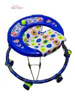Musical Baby Walker with round shape and 6 heavy wheels