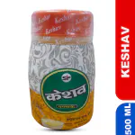 KESHAV Pure Desi Ghee - Desi Ghee with Rich Aroma - 500 ml Jar