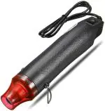 HASTHIP Handheld Mini Heat Gun, 300W Hot Air Gun Multi-Function Electrical Heat Tool for for DIY Embossing, Shrink Wrapping, Drying Paint (EU Plug)