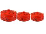 Caffeine Red Stoneware Serving Donga With Lid, 250 Ml (Set Of 3)