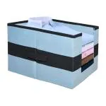 WINI KRAFTS Shirt Stacker Closet Organizer Shirts and Clothing Organizer With Handle (Grey) Pack of 1