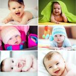 Craft Qila Set of 6 Cute baby Poster | Poster for Pregnant Women | HD Baby Wall Poster for Room Decor, CQ03 Multicolour, 12 x 18 Inch