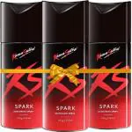 Kamasutra Combo Set Deodorant Spray - For Men (450 ml, Pack of 3)