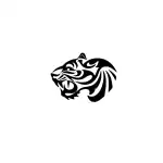 SIMPLY INKED Tribal Tiger Temporary Tattoo, Designer Tattoo for all (Tribal tiger tattoo)