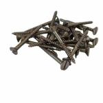 Implemental Wood Screw Shaved Head/Flat Head/Slotted Head Self Tapping(No. 8 Size 35mm) (100pcs)