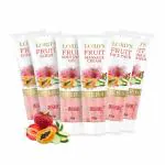 Lord's Homeopathic Laboratory Fruit Facial Kit for Glowing All Skin 60GM l Facial Kit
