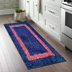 Digi Fab Cotton Chatai Mat (Blue, Large)