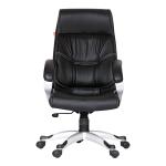 Da URBAN Cosmic Leatherette Black High Back Revolving Chair 20 inch x 18 inch x 40 inch