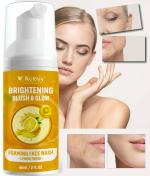 KURAIY NEW Facial Cleanser Oil Control Foaming Cream Hydrating Oil Free Foaming Face Wash For Sensitive Oily Dry Skin Unisex Use