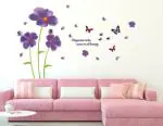 LANSTICK Multicolor Happiness Is the Secret to All Beauty Self Adhesive Wall Sticker