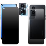 FCS PET Matte Screen Protector for Oppo Reno 8 Z| Self Healing Flexible Matte Unbreakable Soft Hydrogel Film Anti-Scratch Matte Screen Guard | Front + Back + Camera (Matte)