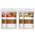 Eat Soya Healthy Roasted Soybean Masala And Maggi Masala Namkeen And Snacks Tasty, Delicious l Keto Snacks l Healthy Snacks l 200g Combo - Pack of 4