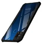 COBERTA Back Cover for Samsung Galaxy M31 Back Cover Case - Black Transparent