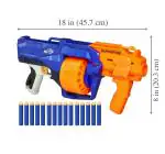 NERF Plastic Pump Action Blasting Elite Surgefire Blaster - 7 to 9 Y