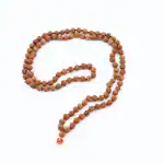 Sharvv 5mm Special Rudraksha mala Rudraksha Beads Ornament Rosary Japa Mala Beads Necklace Puja | Prayer Beads | Meditation Beads