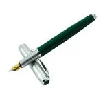 Auteur 514-11 Green Metal Green Ink Fountain Ink Pen