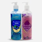 Purobio Blueberry & Lavender Shower Gel Combo For Deep Pore Cleansing & Soften 1000ml