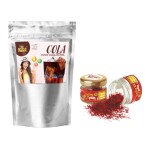 Mr.Kool Cola Instant Drink Mix Powder Pouch 400gm| Natural Organic Kashmir Kesar/Saffron 1 gm
