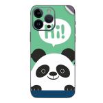 GADGETSWRAP Printed Vinyl Skin Sticker for iPhone 15 Pro - panda-says-hi