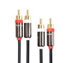 BlueRigger Dual Shielded Subwoofer Audio RCA Cable - 3 m