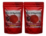 Vale Of Kashmir Red Chilli Powder 1 Kg (500gx2), With No Added Oil & Colours, Kashmiri Mirchi Powder