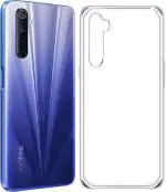 CarryWrap Back Cover for Realme 6 (Transparent)
