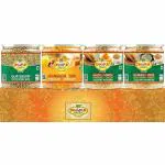 Dhampur Green Festival Gift Pack,Gur Saunf, Haldi Masala Gur, Haldi sonth Jaggery Pwdr, Kalimirch Sonth Jagg Pwdr