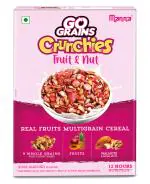 Manna Breakfast Cereal for Kids 300g, Rose Almond, Millets, Nuts & Raisins | Go Grains Crunchies