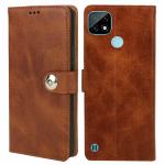 Jotech Button Flip Cover for Realme C21Y | C25Y - Brown