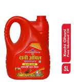 Dani Oil Premium Quality Kachi Ghani Pure Mustard Oil, 5 Ltr Jar