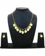 Jn Handicraft Alloy Copper-Plated Pink Jewel Set For Women And Girls