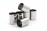 Coconut Square Stainless Steel B18 Glass 300 ml (Set of 6)