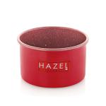HAZEL Cake Mould for Baking for Small Cake | Mini Cake pan Non Stick Easy release With Granite Finish | Microwave Small Safe Cake Tins, Red (For 250 gram cake)