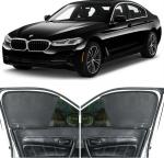 Able Dotnet Half Car Sun Shade Curtains for BMW-5 Series 520D Set of 6