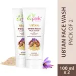 La Pink Ubtan White Haldi Face Wash With Saffron for Tan Removal (Pack of 2)