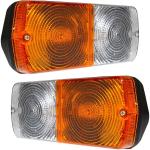 Apsmotiv Led Front Indicator Lamp Set Suitable For Massey Ferguson Tractor Car Dash Indicator Lamp - Pack of 2
