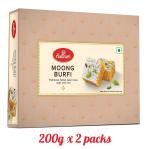 Haldirams Burfi Moong Dal 400 g (200g x 2 packs)