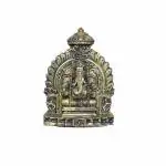 GLOWAN Lord Vinayagar/ Ganesha Statue Idol for Pooja Room, Office and Home Decorative Figurine (Multicolor)
