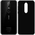 CarryWrap Back Cover for Nokia 6.1 Plus (Black)