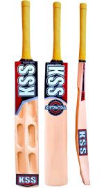 Kss Six Scoop Single Blade Hard Tennis Kashmir Willow Cricket Bat