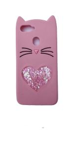 Sonty Oppo F9 Pro Pink Screen Protector Mobile Back Cover