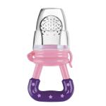 Cuteably Pink Babys Silicone Fresh Fruit Pouches Feeder Nibbler Pacifier Teether Massaging Toy