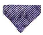 For The Fur Kids Ethnic Wear Dog Bandana: Festive Indian Wear for Pets (Easy to Use) (Purple)