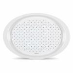 Freelance Polypropylene Anti Slip Serving Tray, Oval, 49 x 34 cm, White